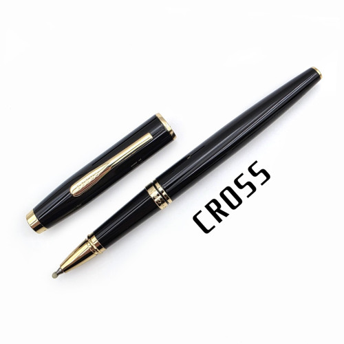 CROSS 高仕 高雲系列 鋼珠筆（亮黑金夾）