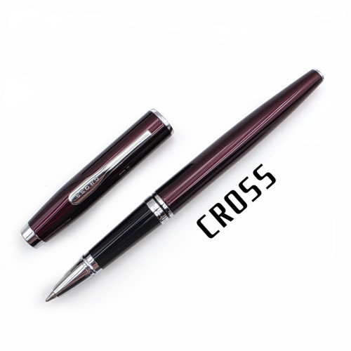 CROSS 高仕 高雲系列 鋼珠筆（紅亮漆銀夾）