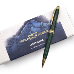 德國 MONTBLANC萬寶龍 100週年紀念 The Origin 系列 Classique 原子筆 ( 綠色) 德國 MONTBLANC萬寶龍 100週年紀念 The Origin 系列 Classique 原子筆 ( 綠色)