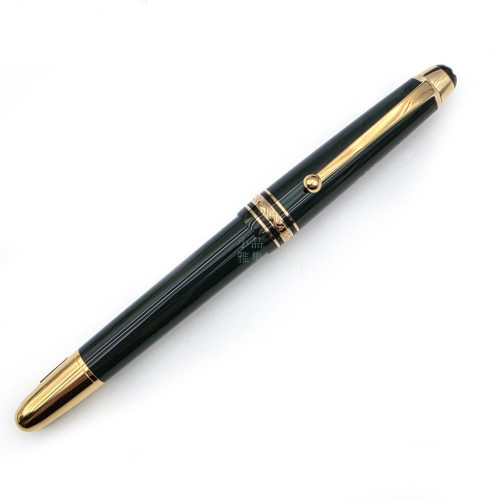 德國 MONTBLANC萬寶龍 100週年紀念 The Origin 系列 Classique 14K 鋼筆 ( 綠色)
