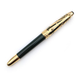 德國 MONTBLANC萬寶龍 100週年紀念 The Origin 系列 Doué LeGrand 18K 鋼筆 ( 綠色)