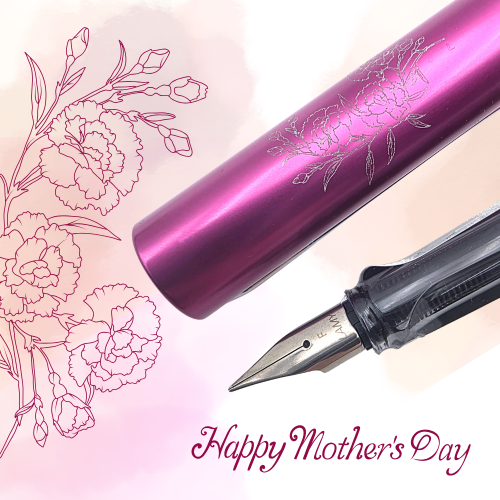 『 五月感恩特惠組合 』德國 LAMY AL-STAR 恆星系列 紫焰紅 鋼筆+ 筆記本 禮盒