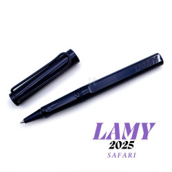 德國 Lamy Safari 狩獵系列 2025 限定色 亮面 鋼珠筆（暮藍）