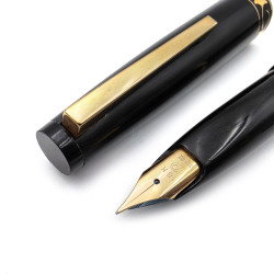 =二手好筆= Platinum 白金牌 第一代 肥後象嵌  18K 細軟尖 =二手好筆= Platinum 白金牌 第一代 肥後象嵌  18K 細軟尖