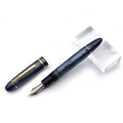 『 限量珍藏 螺鈿生漆工藝 』149 大班 18K B尖 鋼筆 (靛青) 『 限量珍藏 螺鈿生漆工藝 』149 大班 18K B尖 鋼筆 (靛青)