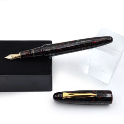 臺灣職人昆陽  二創系列 漆塗款『 礦耀 Ore Gleam 』(使用Platinum 出雲 生漆繪製 )F尖 臺灣職人昆陽  二創系列 漆塗款『 礦耀 Ore Gleam 』(使用Platinum 出雲 生漆繪製 )F尖