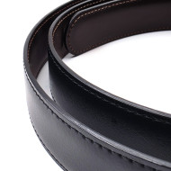 德國 Montblanc 萬寶龍 啞光鍍鈀針式長方扣 商務雙面皮帶 (128136) 德國 Montblanc 萬寶龍 啞光鍍鈀針式長方扣 商務雙面皮帶 (128136)