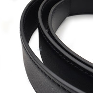 德國 Montblanc 萬寶龍 亮面精鋼針式錶扣 黑色 商務皮帶 (129455) 德國 Montblanc 萬寶龍 亮面精鋼針式錶扣 黑色 商務皮帶 (129455)