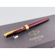☆中古美品☆ PARKER 派克 商籟 18K 鋼筆 ( 酒紅 Ｆ尖 近新  )