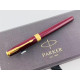 ☆中古美品☆ PARKER 派克 商籟 18K 鋼筆 ( 酒紅 Ｆ尖 近新  )