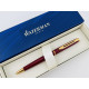=庫存新品= 法國 WATERMAN 雋雅系列  原子筆 （紅酒色）