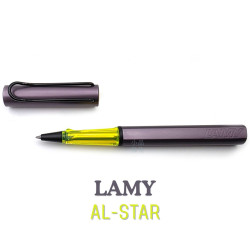 德國 Lamy AL-star 恆星系列 2025 限定色 aubergine 鋼珠筆（紫灰色）