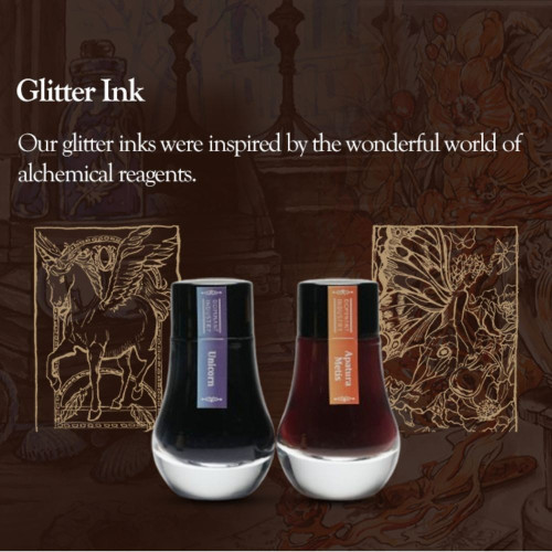 韓國Dominant Industry 『 Alchemist 鍊金術系列 』閃粉墨水 25ml （ 兩色可選 ）