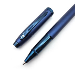 西華 Sheaffer 100型 鋼珠筆 藍桿藍夾 西華 Sheaffer 100型 鋼珠筆 藍桿藍夾