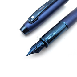 西華 Sheaffer 100型 鋼筆 藍桿藍夾 西華 Sheaffer 100型 鋼筆 藍桿藍夾