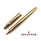 西華 Sheaffer 100型 鋼珠筆 金桿金夾