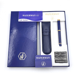 =庫存新筆= WATERMAN 水人CHAR ROUGE  Lady Pen 鋼筆 (艷藍) =庫存新筆= WATERMAN 水人CHAR ROUGE  Lady Pen 鋼筆 (艷藍)