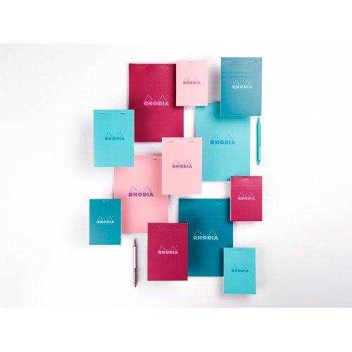 法國 RHODIA N°13 輕甜馬卡龍系列 上翻筆記本 105mmx148mm 方格內頁（四色可選）