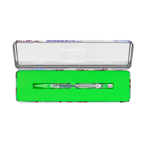 瑞士卡達 CARAN D'ACHE x Kévin Germanier 聯名「Les Fulgureuses 閃耀系列」 849™ 0.5mm 自動鉛筆 (霓虹綠)