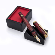 職人昆陽  漆塗款 Pelikan 百利金 M800『 燧華 Flintflare 』 18C EF尖