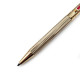 法國 S.T. Dupont 都彭 Classique 古典系列 金色 原子筆 尺寸：137 x 8.5 mm  材質：黃銅  重量：35克