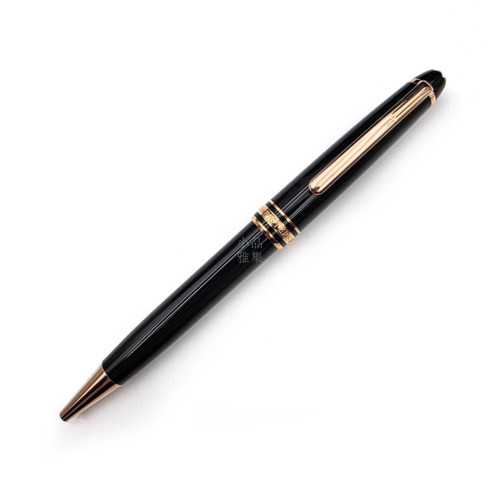 德國 Montblanc 萬寶龍 經典系列 小班 玫瑰金 164 原子筆