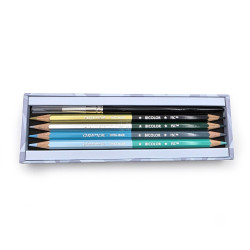 瑞士卡達 CARAN D'ACHE 阿爾卑斯霜雪 Alpine Frost 系列 2025 聖誕 特別版 水性雙頭色鉛筆 (18色) 瑞士卡達 CARAN D'ACHE 阿爾卑斯霜雪 Alpine Frost 系列 2025 聖誕 特別版 水性雙頭色鉛筆 (18色)