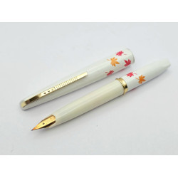 優選短鋼 =中古美品= Old Platinum 18K 細尖 鋼筆 (楓葉款)GH-1220K 優選短鋼 =中古美品= Old Platinum 18K 細尖 鋼筆 (楓葉款)GH-1220K