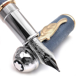 德國 MONTBLANC 萬寶龍 2025年文學家系列 ─ Johann Wolfgang von Goethe 約翰．沃爾夫岡．馮．歌德 18K Ｍ尖 鋼筆