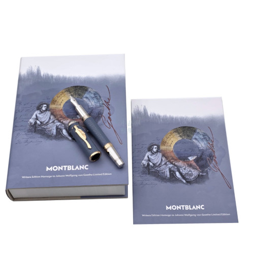 德國 MONTBLANC 萬寶龍 2025年文學家系列 ─ Johann Wolfgang von Goethe 約翰.沃爾夫岡.馮.歌德 18K 鋼筆