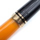  MAJOHN 末匠 P139 #40 8號大尖 夕陽橙金夾 活塞式 鋼筆