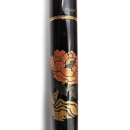 ☆典藏老筆☆  PILOT（百樂）平蒔繪鋼筆「牡丹圖」14K 鋼筆 (8成新）MT19666