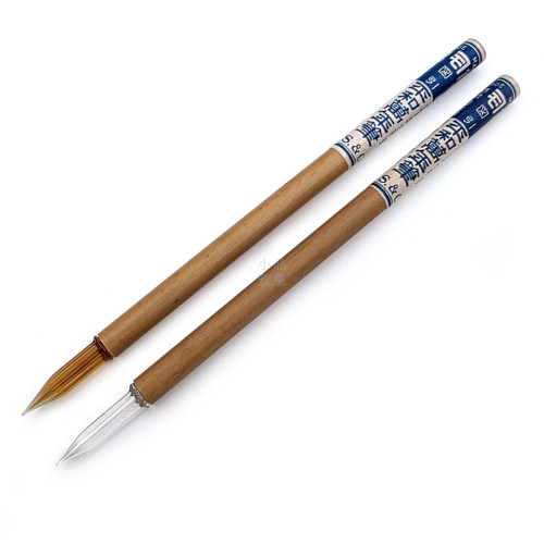 =庫存新品= 平和萬年筆 日本製 竹柄 玻璃沾水筆 (兩色可選)