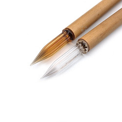 =庫存新品= 平和萬年筆 日本製 竹柄 玻璃沾水筆 (兩色可選) =庫存新品= 平和萬年筆 日本製 竹柄 玻璃沾水筆 (兩色可選)