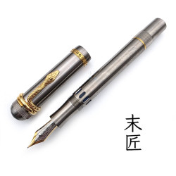 MAJOHN末匠 P137 蛇年紀念版 活塞式 鋼筆 (鋼桿金夾) MAJOHN末匠 P137 蛇年紀念版 活塞式 鋼筆 (鋼桿金夾)