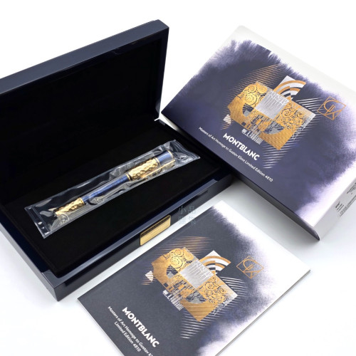 德國 Montblanc 萬寶龍 4810 藝術贊助系列 古斯塔夫・克林姆（Gustav Klimt ）18K金 鋼筆