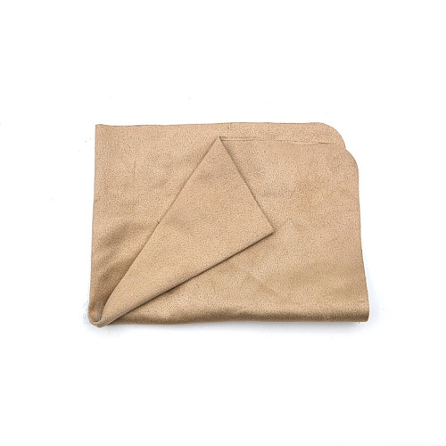 小品雅集獨家訂製 鋼筆專用 極柔擦拭布 （褐色小）
