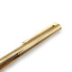 【Dunhill 登喜路】金色直條紋 14K 金尖鋼筆 #M078