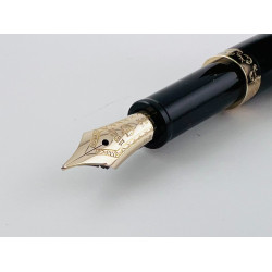 =中古美品= SAILOR 寫樂 世界銘木系列 黑檀木 14K 鋼筆  B尖 ER554