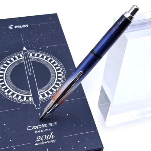 日本 PILOT 百樂 Capless Decimo 20th Anniversary 週年紀念版 18K 鋼筆