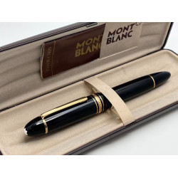 ☆典藏老筆☆ 德國 MONTBLANC 149  18K 中白尖 T舌 鋼筆 B尖（全新品 M-47392）
