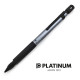 Platinum 白金 PRO-USE 171 限定版 0.5mm 專業製圖鉛筆 （霜銀）