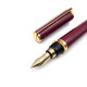 ⭐超級組合・S.T. DUPONT 都彭  Chairman Small 小總裁-酒紅中國漆｜18k 鋼筆（F / M）每筆加贈 VISCONTI 墨水