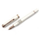 德國 Pelikan 百利金 M600 White & Rose Gold 14K 鋼筆 （白色玫瑰金）