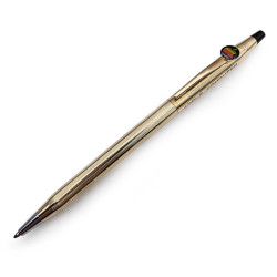 CROSS 包10K金 經典 原子筆 筆夾客製化銘版 (7 ) 全新品