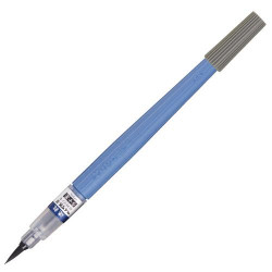 日本 Pentel 飛龍牌 速乾卡式毛筆  中字 淡墨