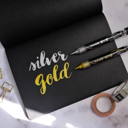 日本 Pentel 飛龍牌 自來水毛筆（兩色可選）