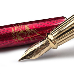 法國 S.T. DUPONT 都彭 line D eternity 系列 生肖馬 特別款 14K 鋼筆