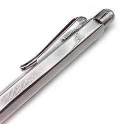 ＝庫存新品＝瑞士卡達Caran d'Ache ECRIDOR 艾可朵 CHEVRON  V型麥紋 原子筆 三夾卡套組