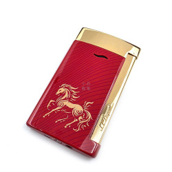 法國 S.T. DUPONT 都彭  Slim7 系列 生肖馬 特別款 打火機  